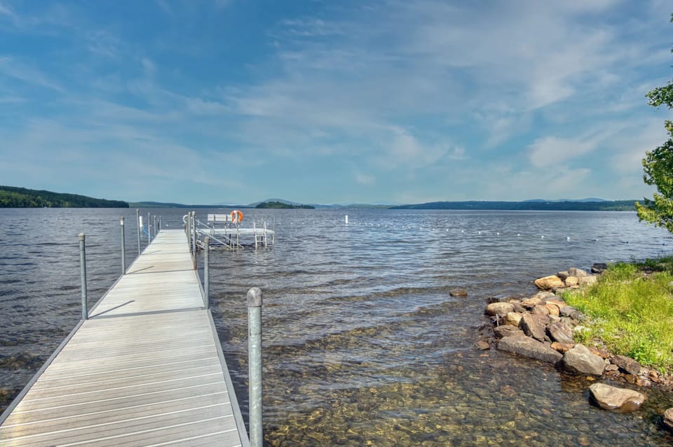 Shared Water Access on Rangeley Lake a Short Drive from Property