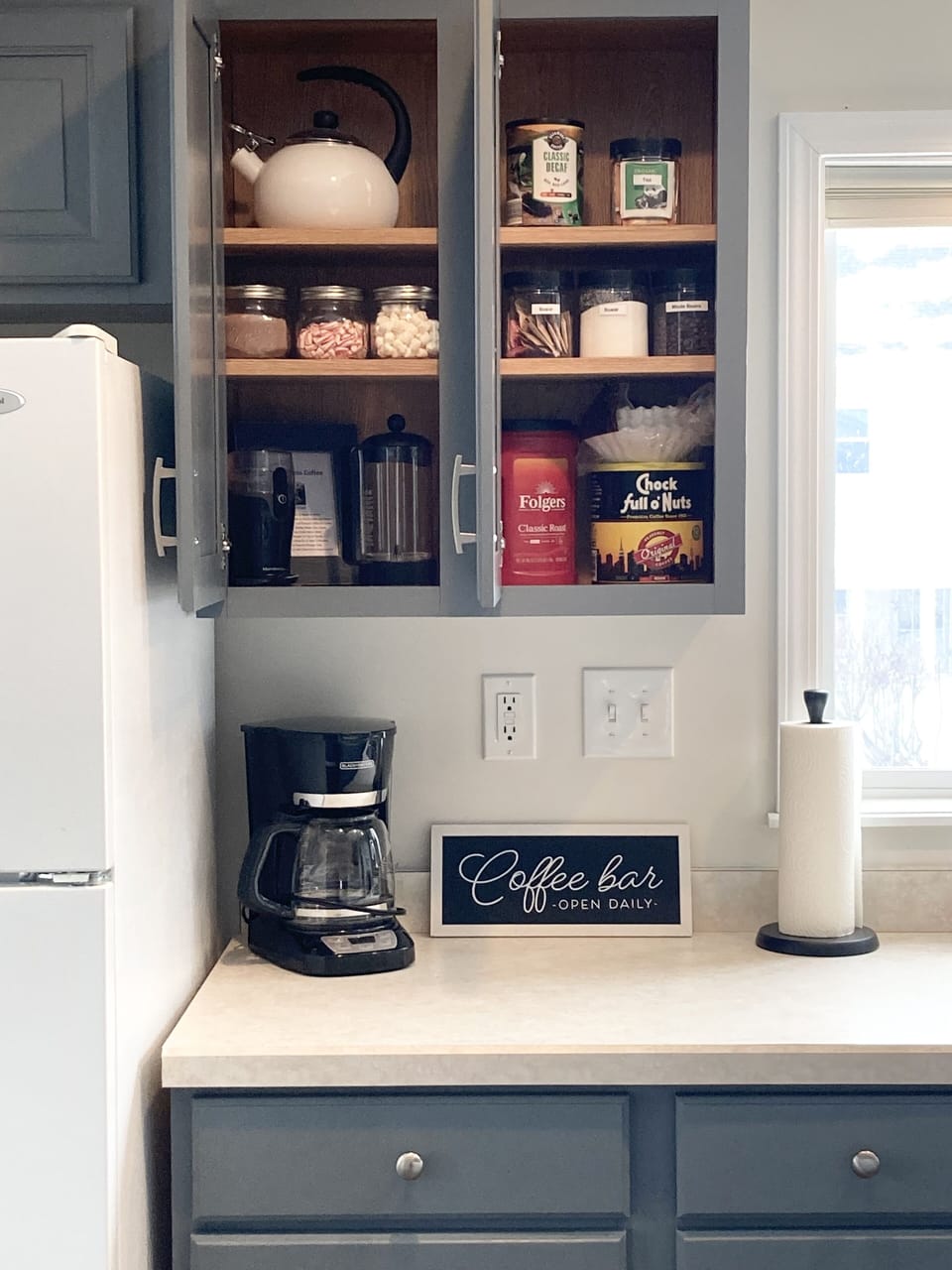 Complimentary Drip and French Press Coffee, Assorted Tea and Hot Cocoa Fixings