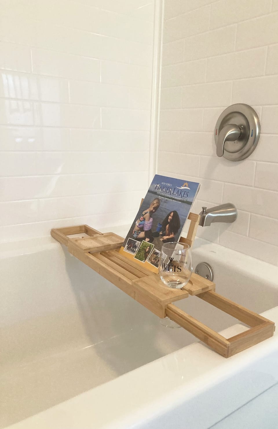 Relax in the soaking tub after a day of exploring! 