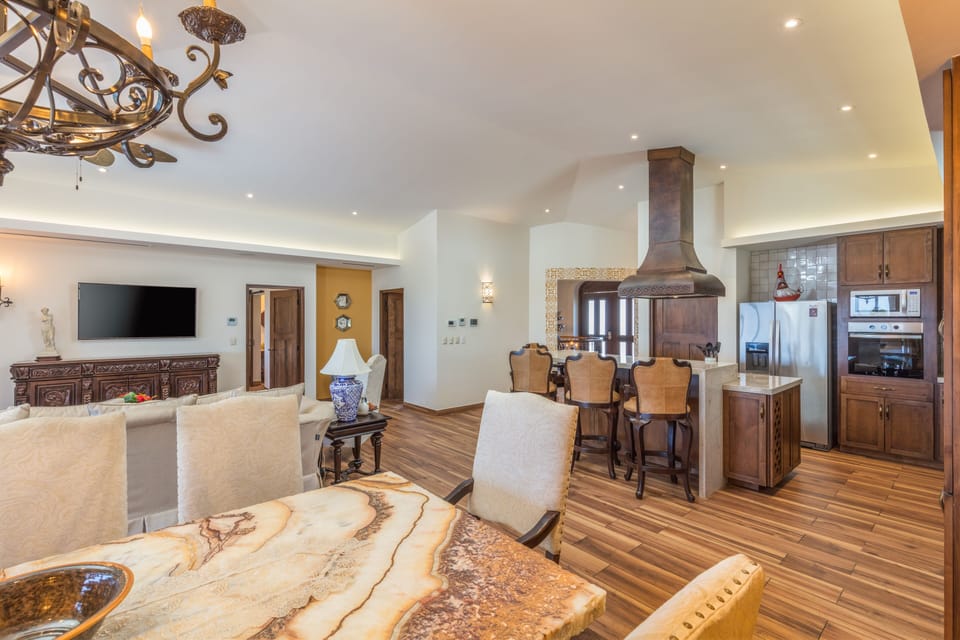 Signature House, 4 Bedrooms, Ocean View | Private kitchen | Coffee/tea maker, full-size fridge, microwave, stovetop