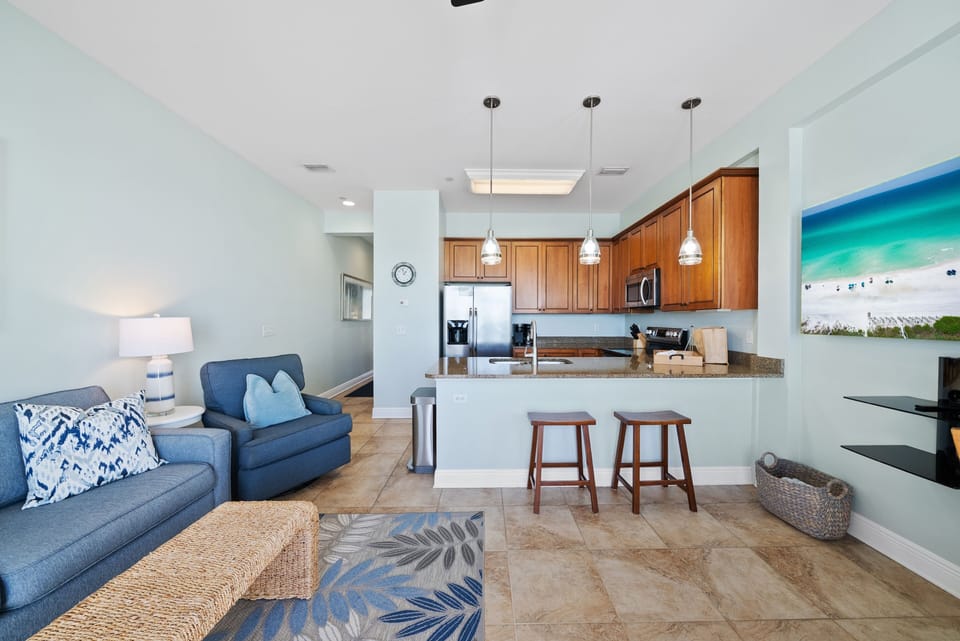 Condo, 1 Bedroom | Living area | TV