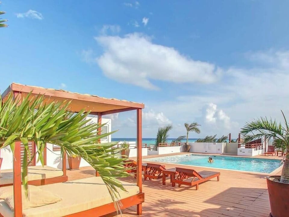 Splash into fun or soak up the sun by our sparkling pool oasis.