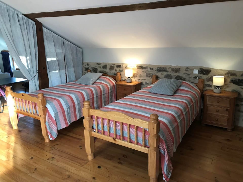 Etage lits jumeaux