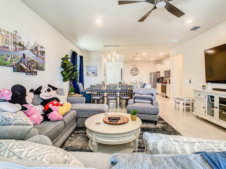 Well furnished light and airy.