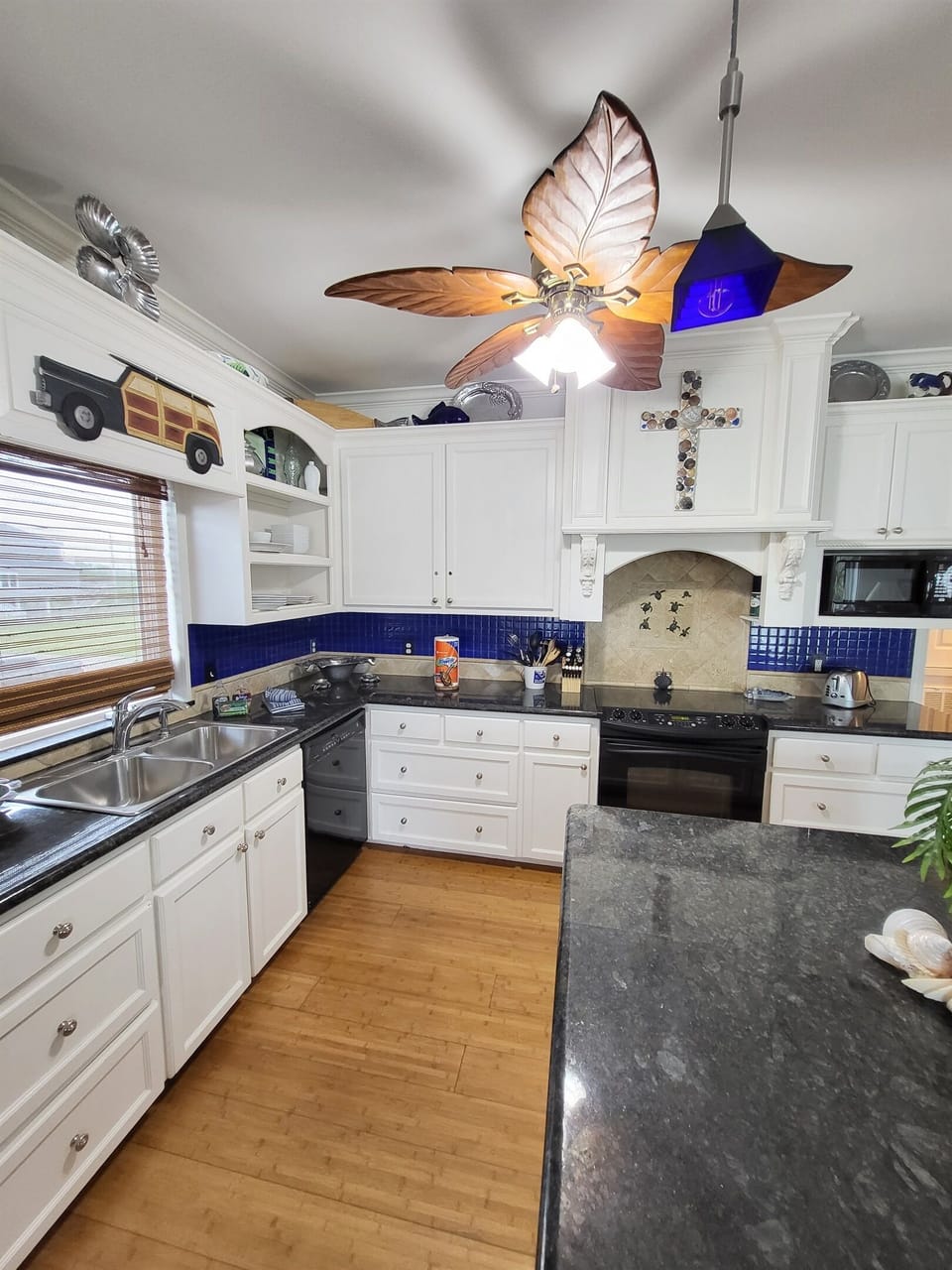 Fully stocked kitchen