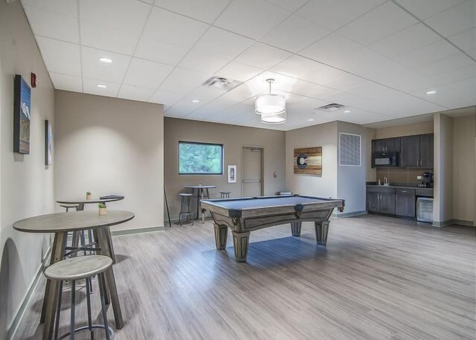 REC - Recreation center at High Country Haus. Game room.