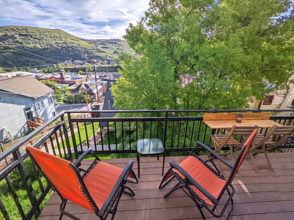 Put your feet up overlooking Old Town.