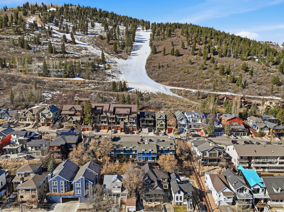<100 steps to the Quit 'N Time run at Park City Mountain, closer to Main Street