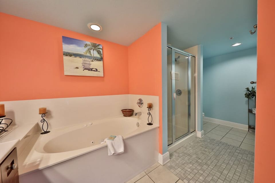 Master bathroom.
