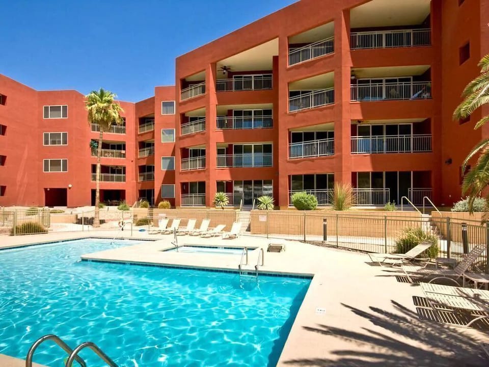 Pool and one spa