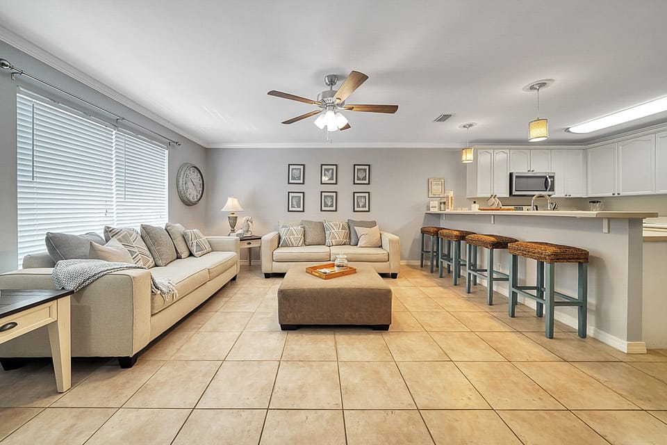 Plenty room to relax after a long day at the beach.