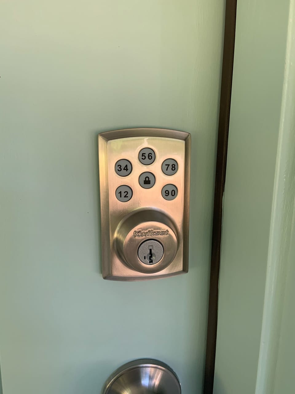 Self check in with key pad entry 