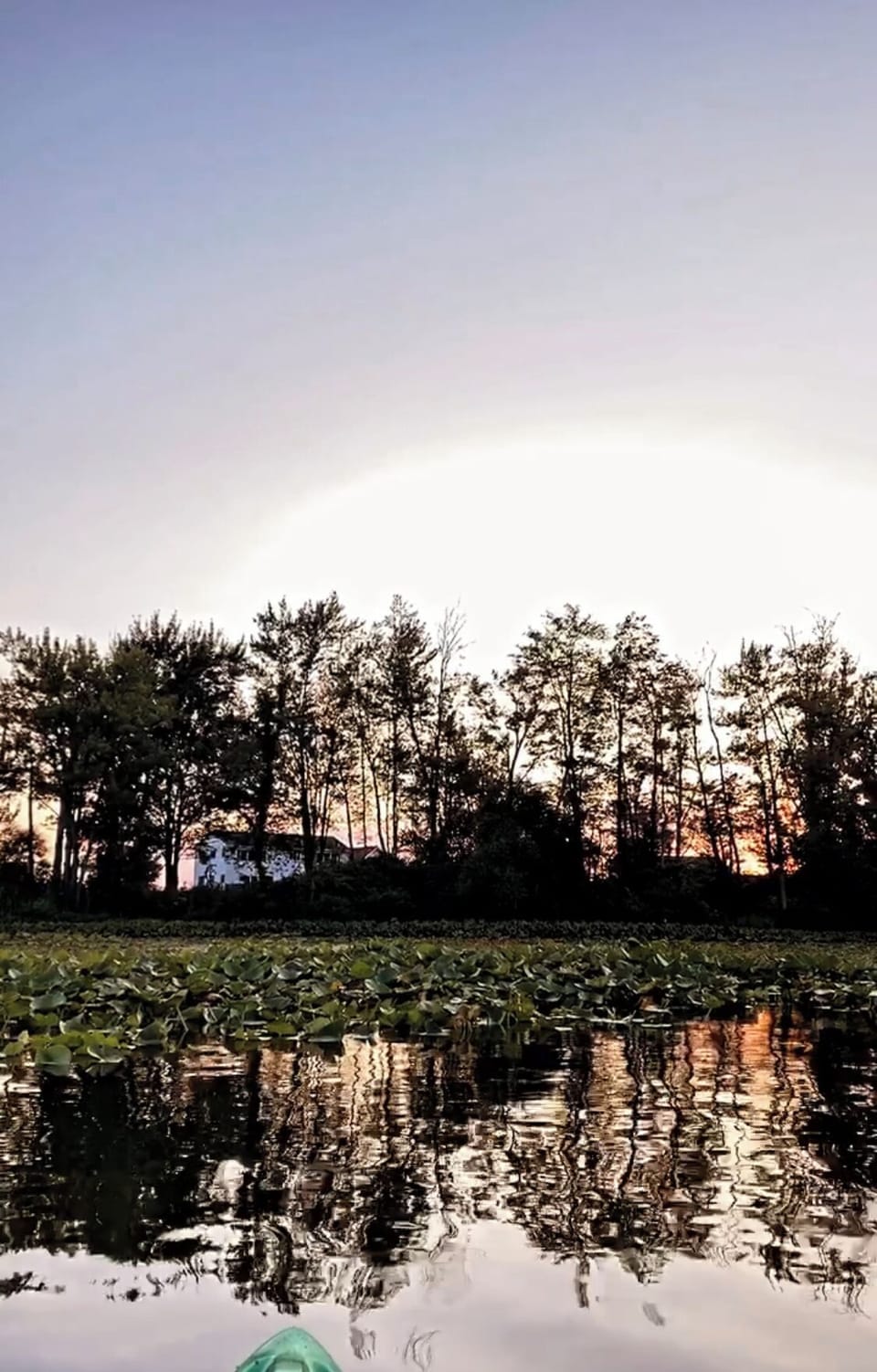 View of house from water - guests are welcome to use our four kayaks! :-) 