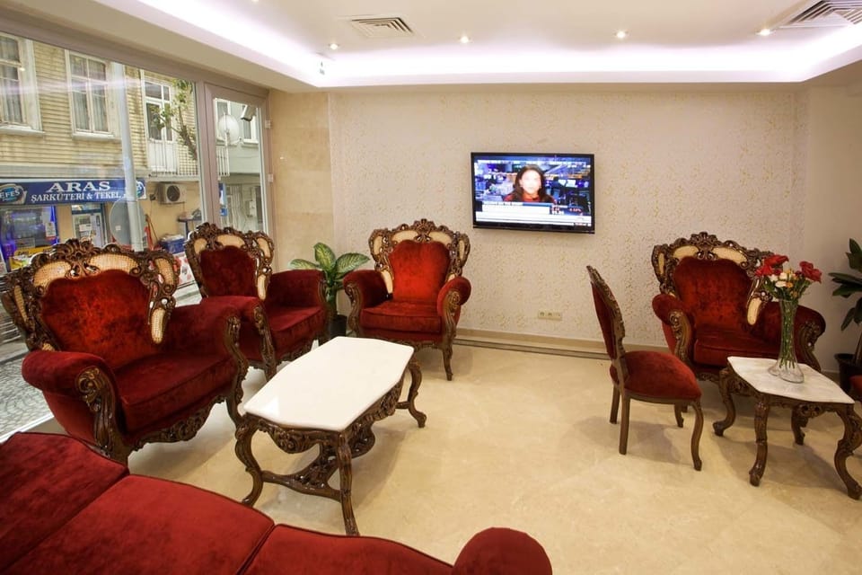 Lobby sitting area