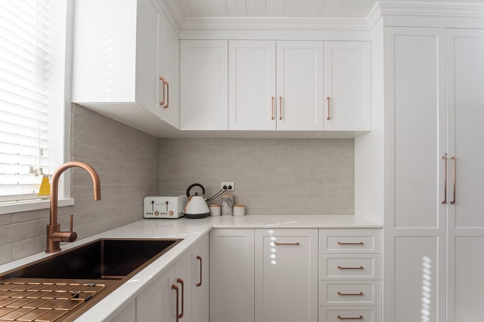 Fully equipped, AND beautiful kitchen!