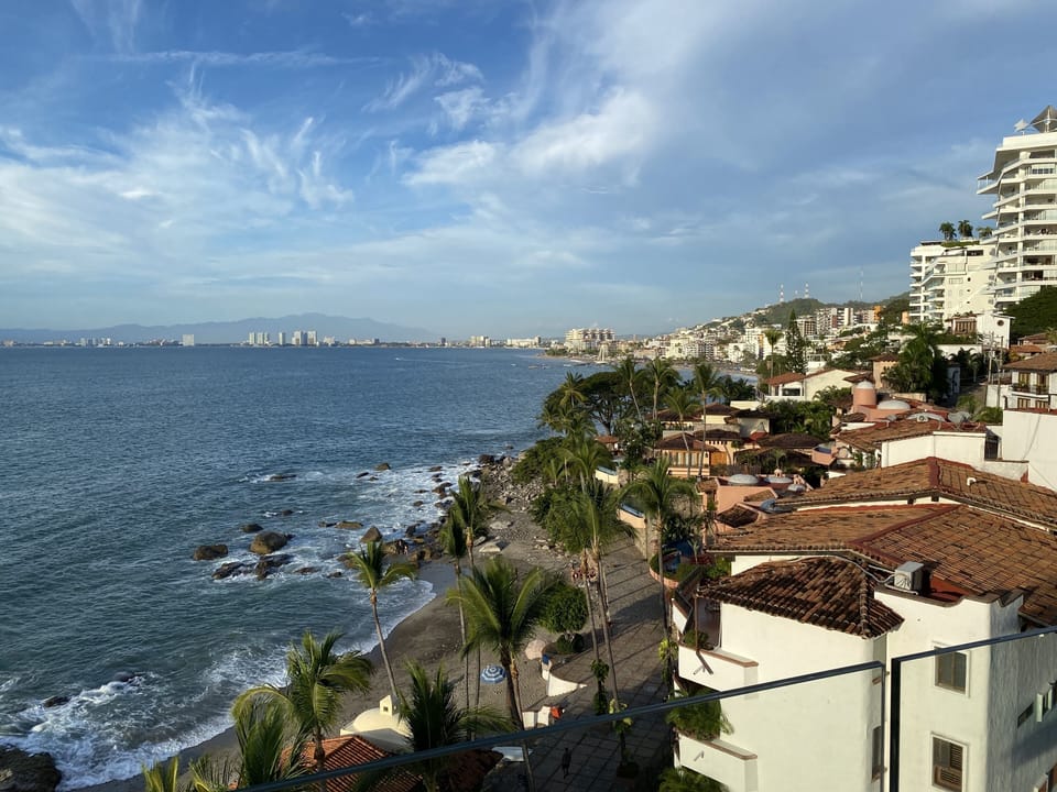 Bay and city view