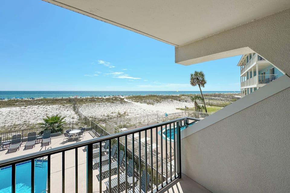 Private balcony