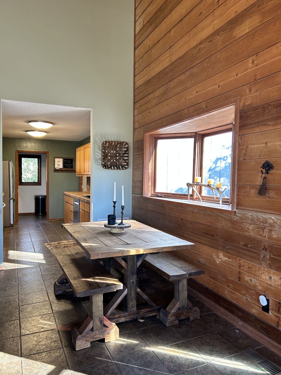 Dining room off the kitchen