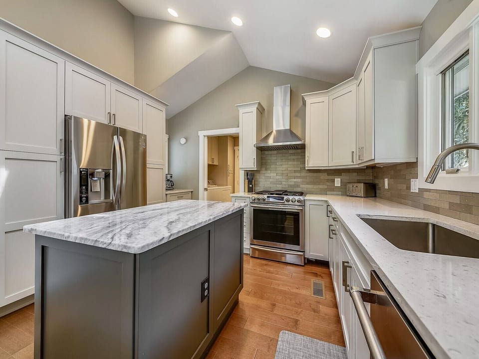 Kitchen with Stainless Steel Appliances at 16 Troon