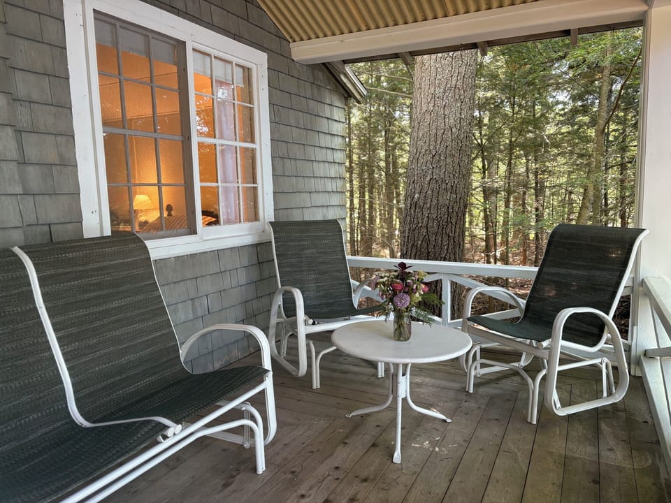 Porch sitting area