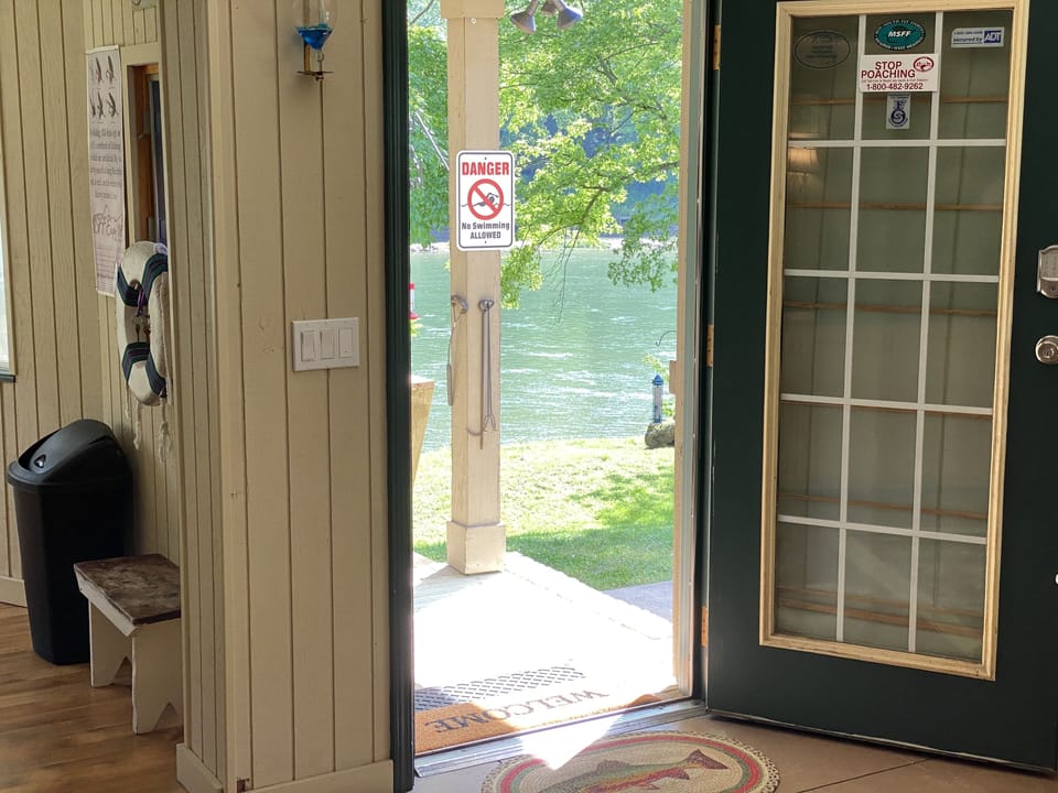 River view from front door