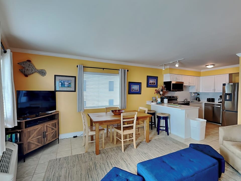 Living Area and Dining Area