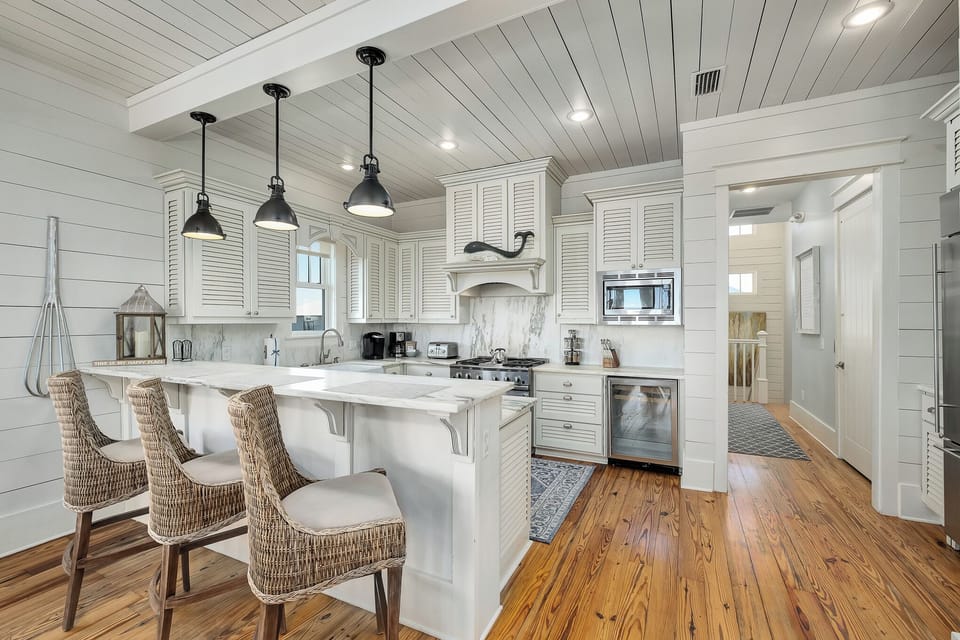 Seating for 3 at the Bar