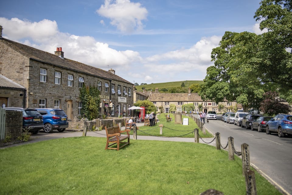 View of the village, only a stroll from the cottage