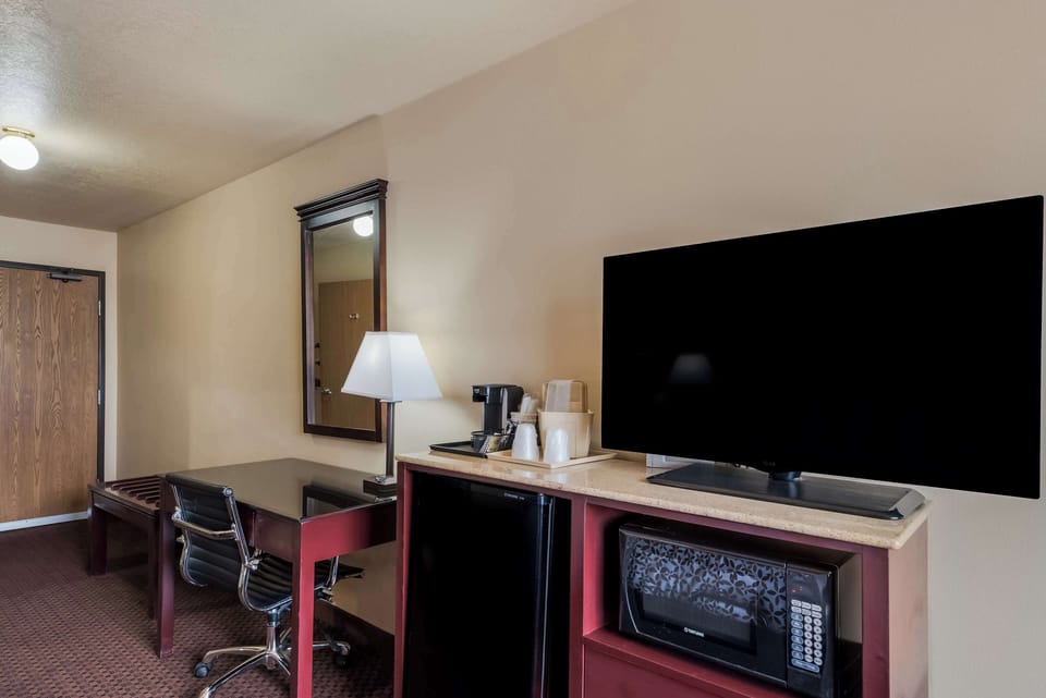 Standard Room, 1 Queen Bed, Accessible, Refrigerator & Microwave | Premium bedding, down comforters, pillowtop beds, in-room safe