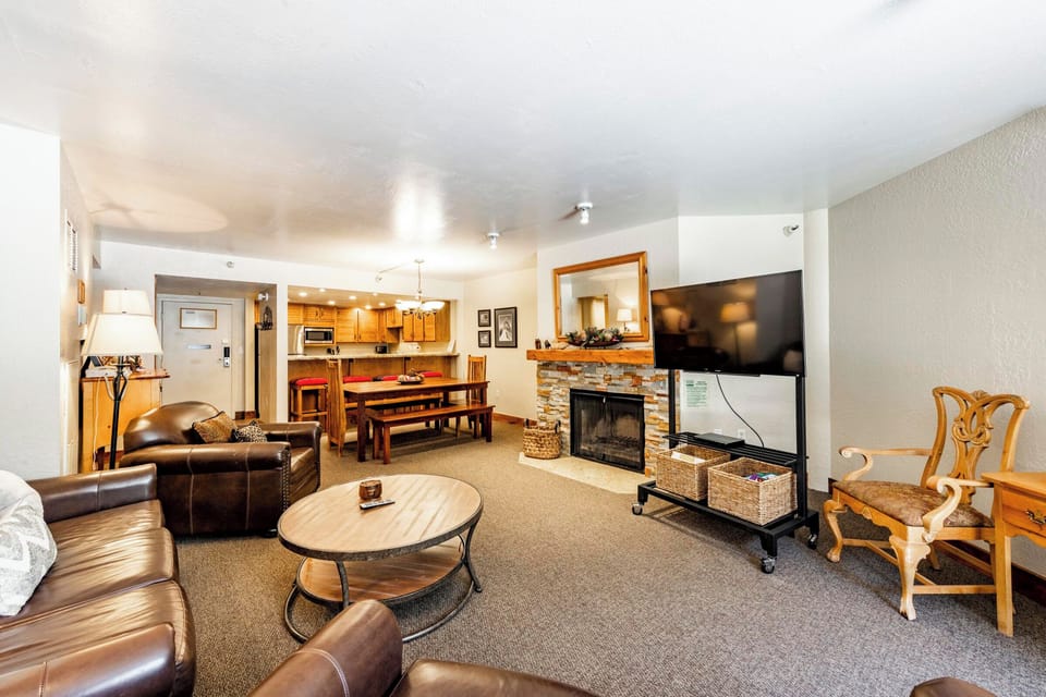 Living Area with Sleeper Sofa