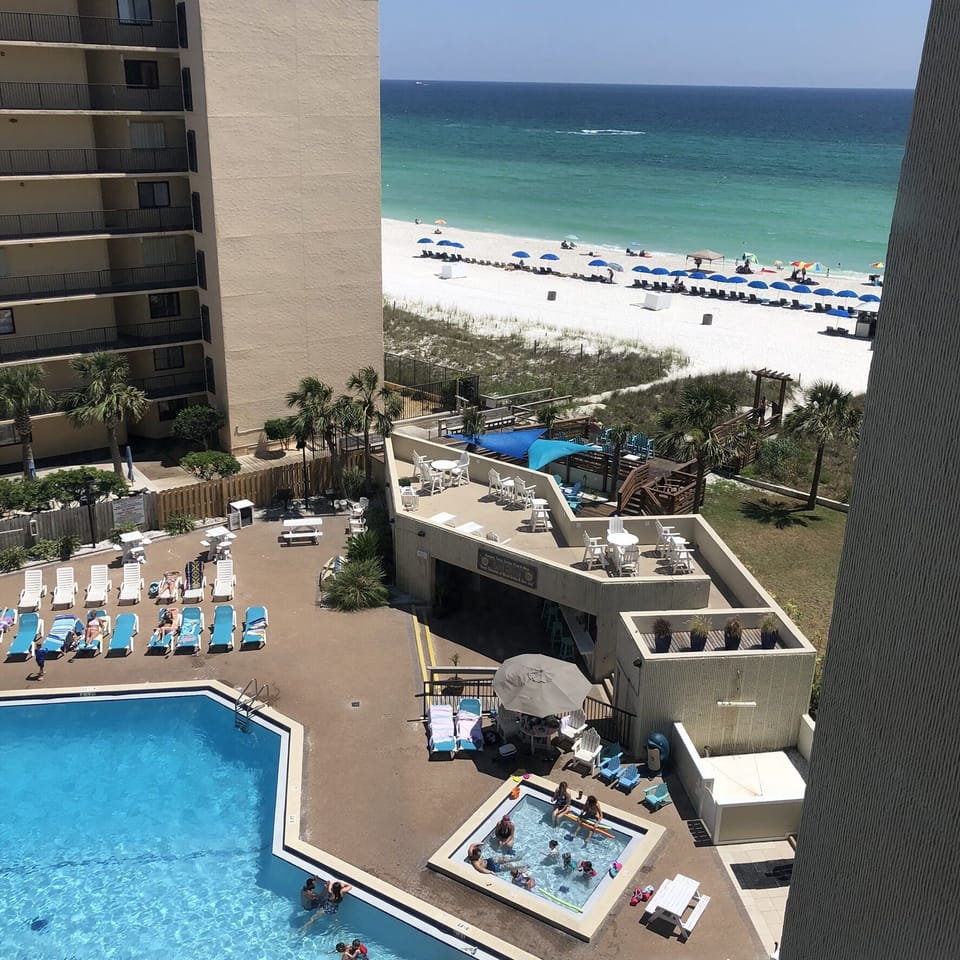 Beach View from condo