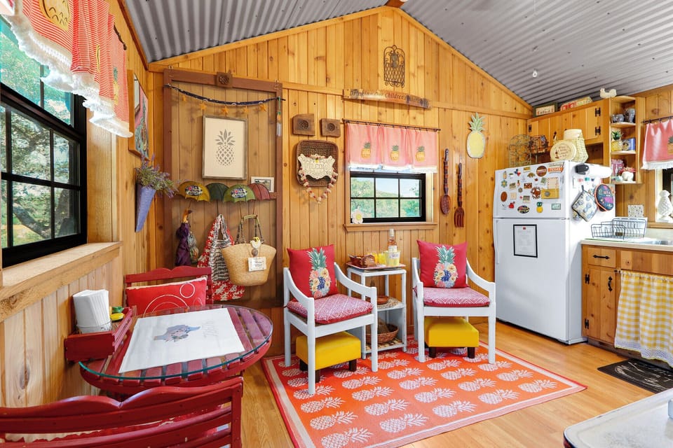 Seating area at the front