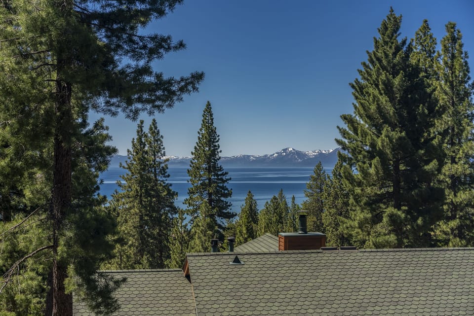 View from the bedroom's deck