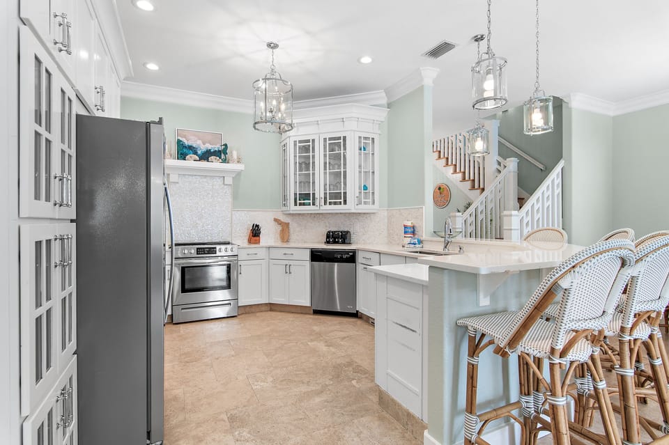 Fully equipped kitchen