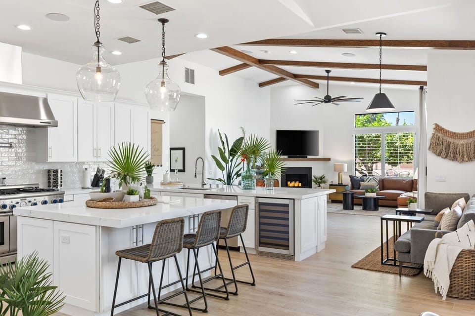 Large open concept space is perfect for you and your guests