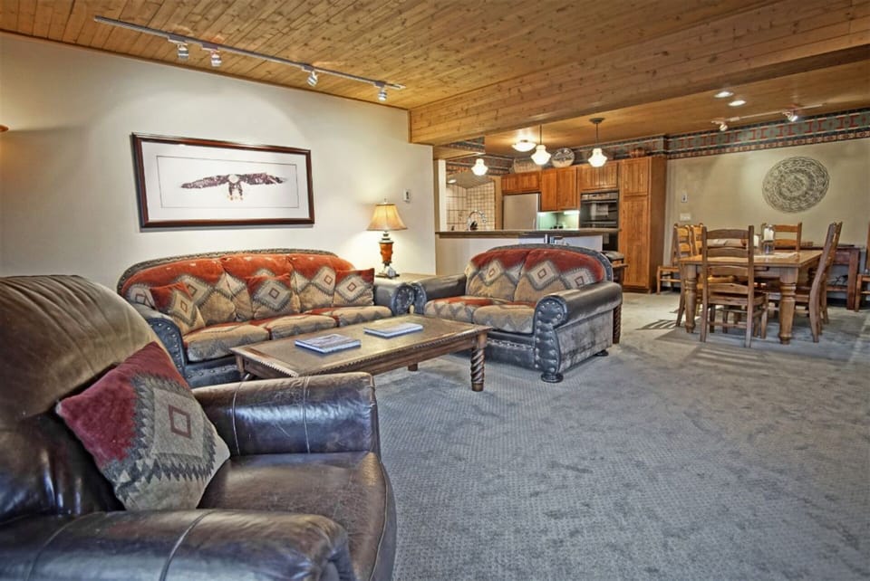 Open Concept Living, Dining, & Kitchen