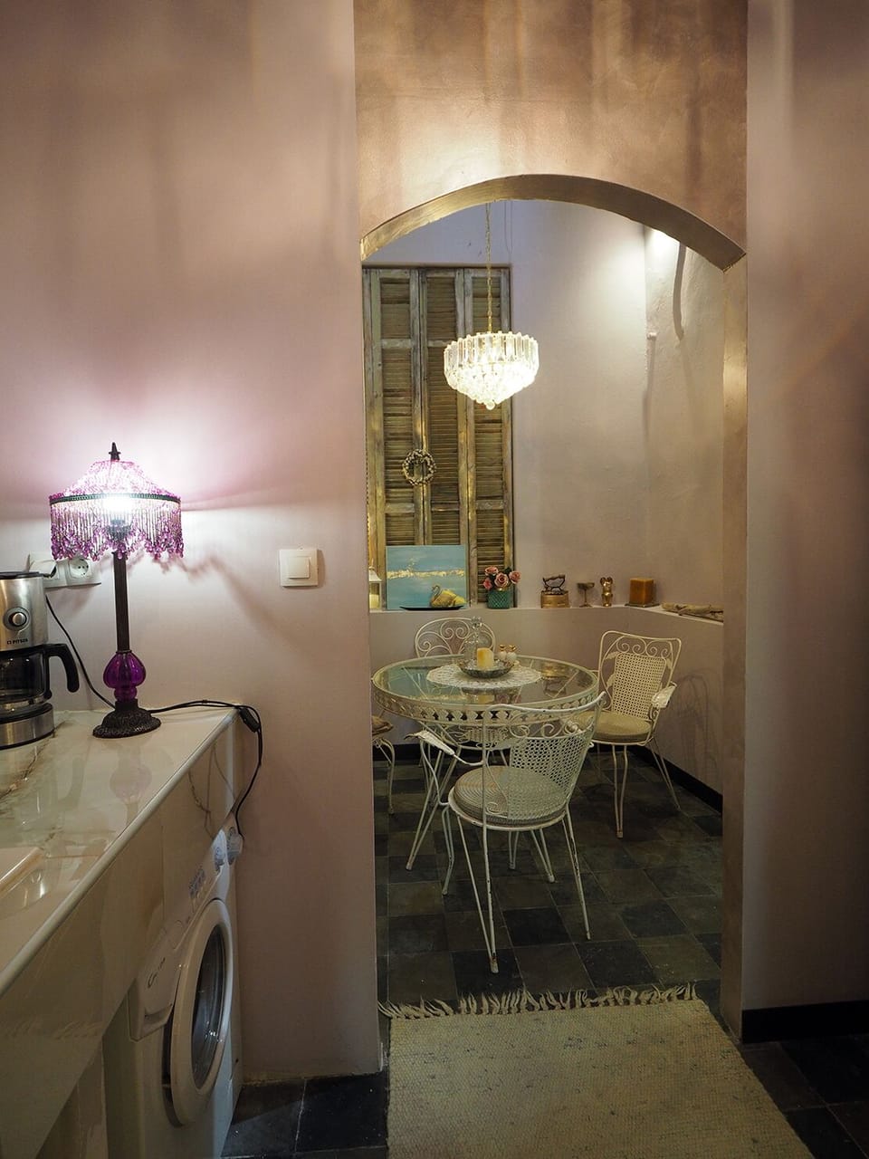 Interior Aesthtics of Chateau Leconte / Kitchen & Dining Area
