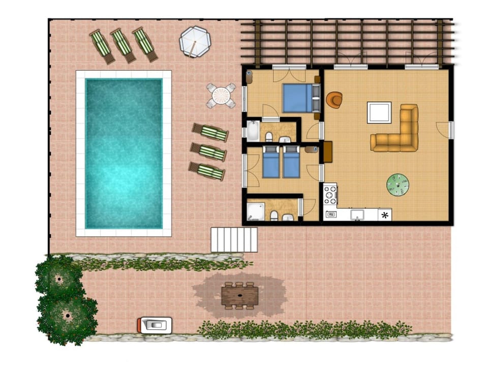 House | 3 bedrooms, WiFi