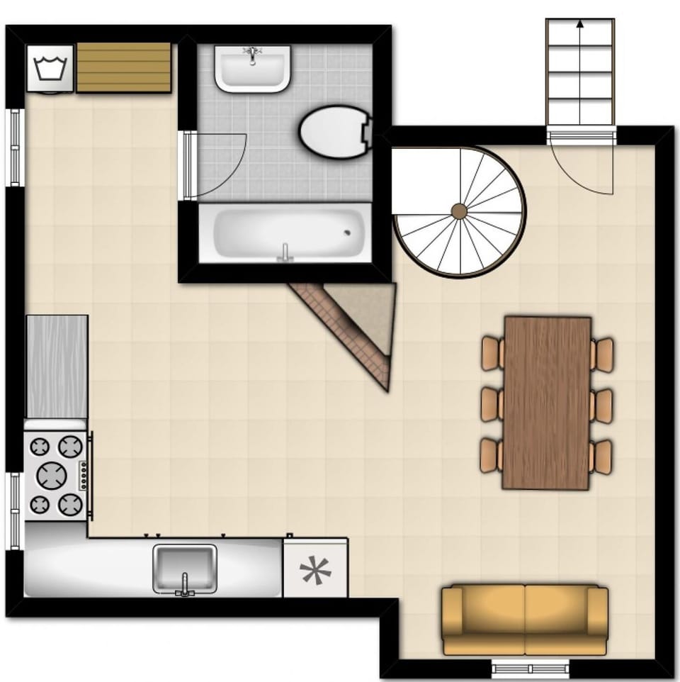 House | 2 bedrooms, WiFi