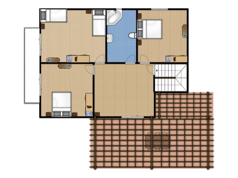 House | 5 bedrooms, WiFi