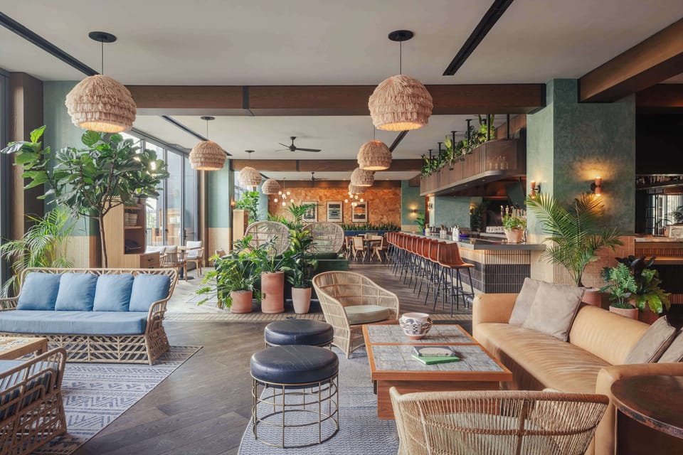 Rooftop bar