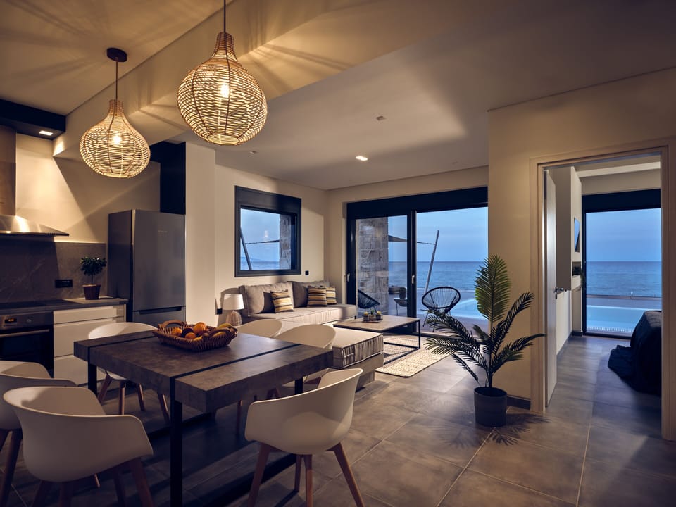 Featuring a fully equiped kitchen & an indoor dinning area for unique gatherings