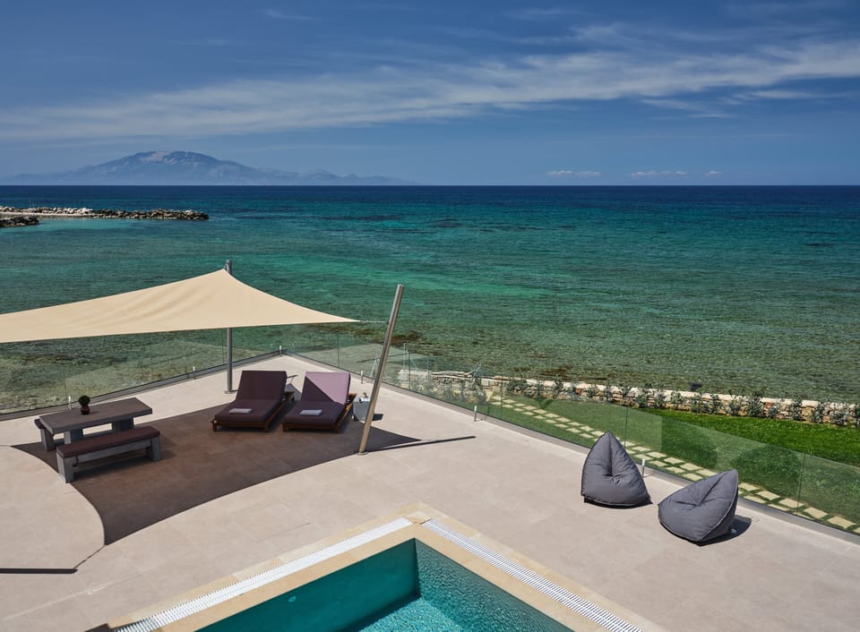 An iconic sea front villa, for the ultimate holiday break in Zakynthos
