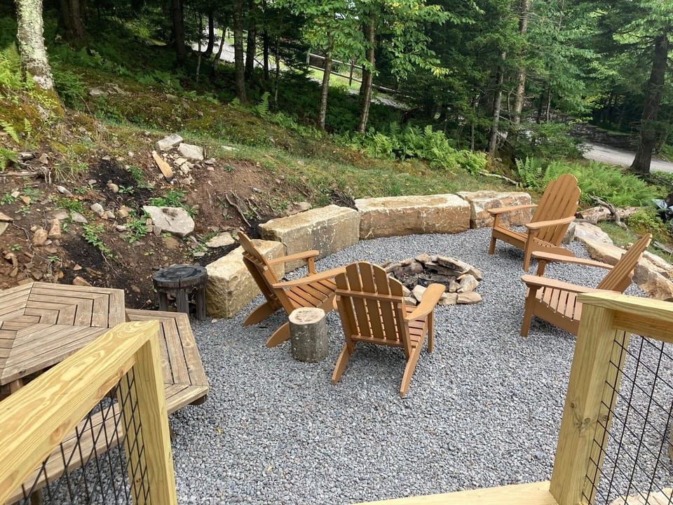 Firepit area