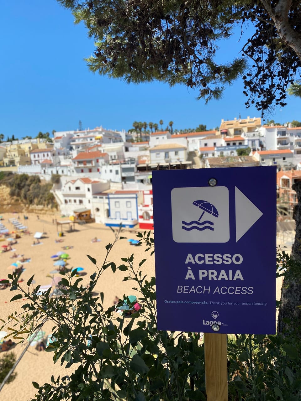 Award winning Carvoeiro beach
