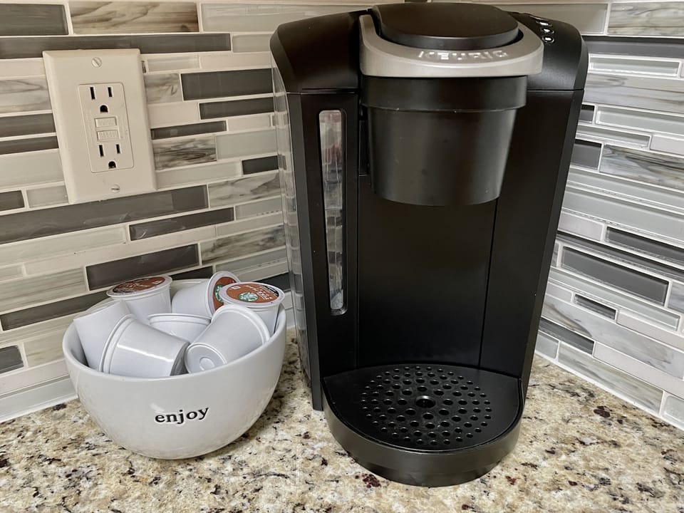 Enjoy a Cup of Coffee using the Keurig