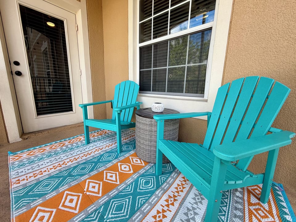 Unwind on the Screened Balcony