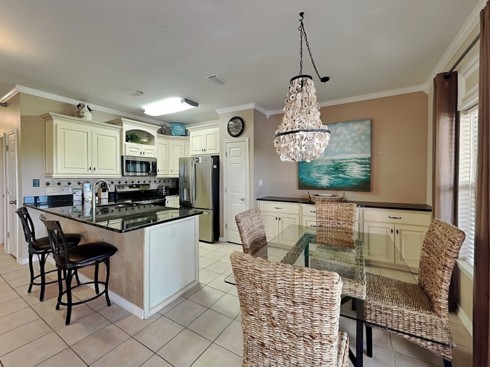 Dining Area and Kitchen
