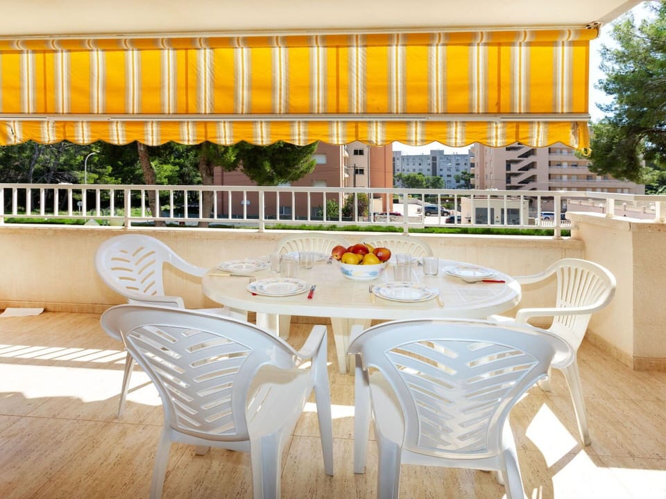 Table, Furniture, Property, Chair, Product, Umbrella, Outdoor Table, Outdoor Furniture, Orange, Interior Design