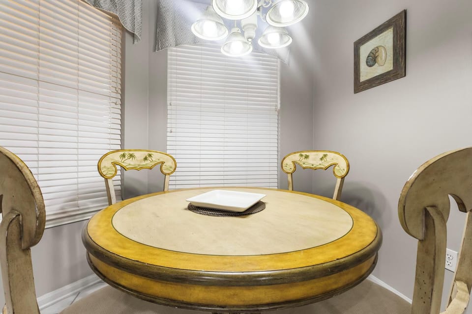 Breakfast table